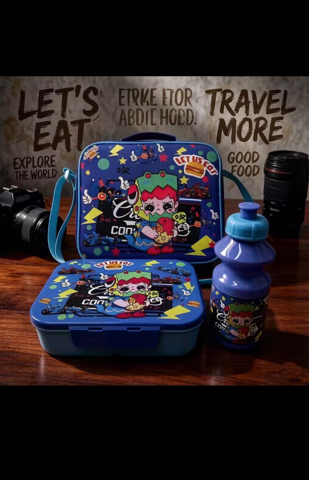 Blue lunch set